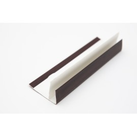 F-профиль 50мм длина 3м цвет Махагон (20шт).  Цена за шт