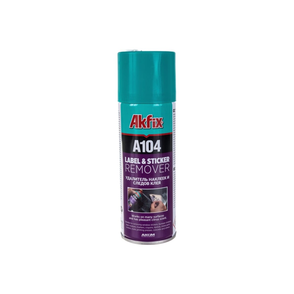 Akfix А104 очиститель наклеек 200мл Akfix А104 очиститель наклеек 200мл