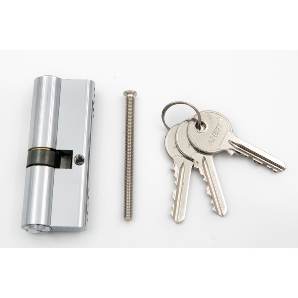 Цилиндр замка ключ-ключ 35х45мм ANBO 3 ключа англ.