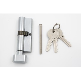 Цилиндр замка ключ-барашек 40х40мм ANBO 3 ключа англ.