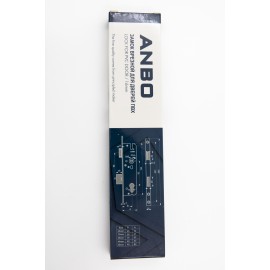 Замок дверной врезной 92х16х35мм ANBO защёлка (аналог KVF)