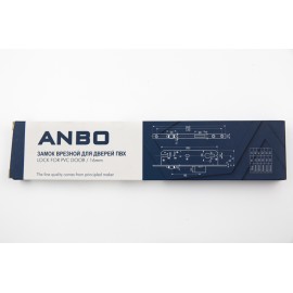 Замок дверной врезной 92х16х25мм ANBO ролик (аналог KVF)