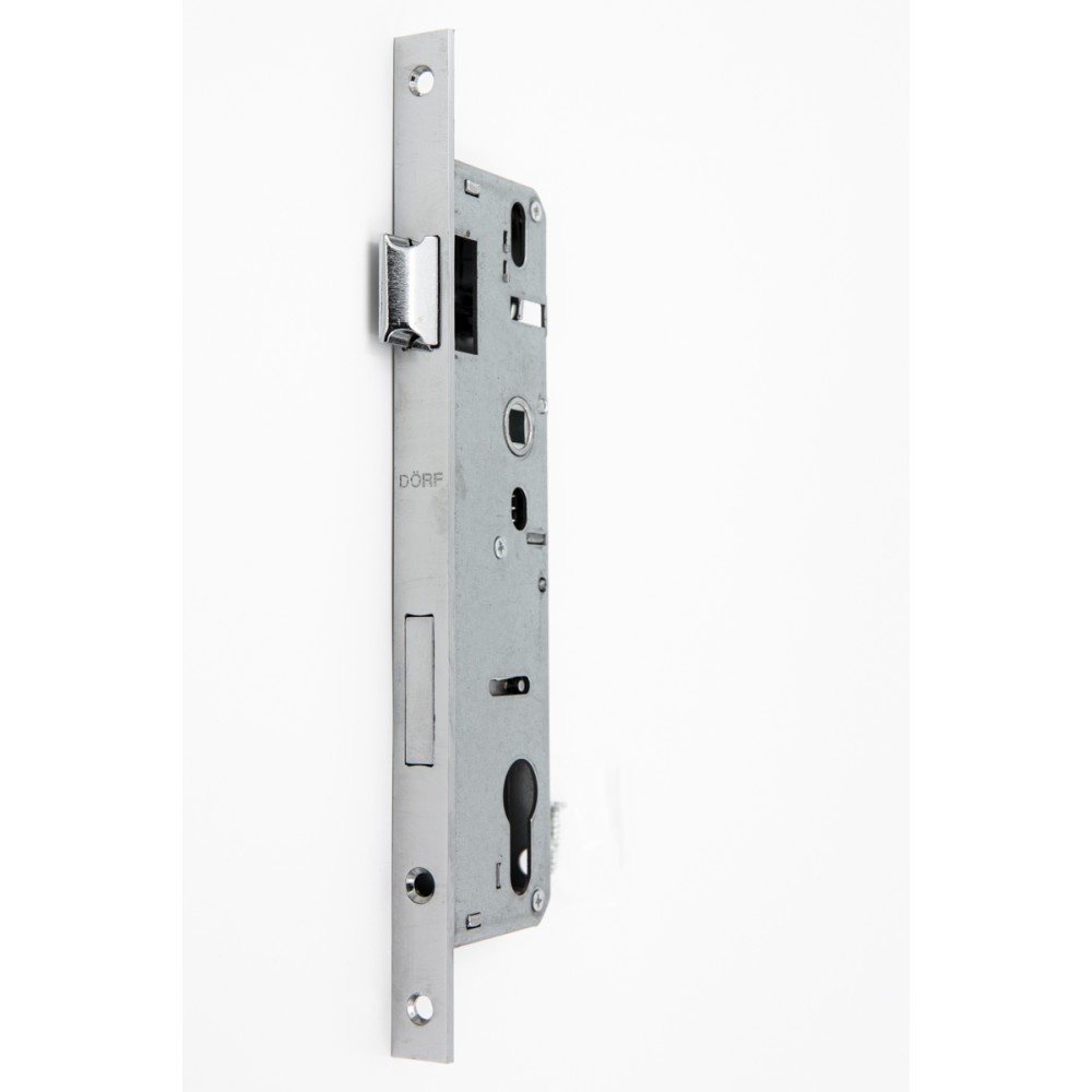 Замок дверной врезной 92х16х35мм  DORF ролик (аналог KVF)