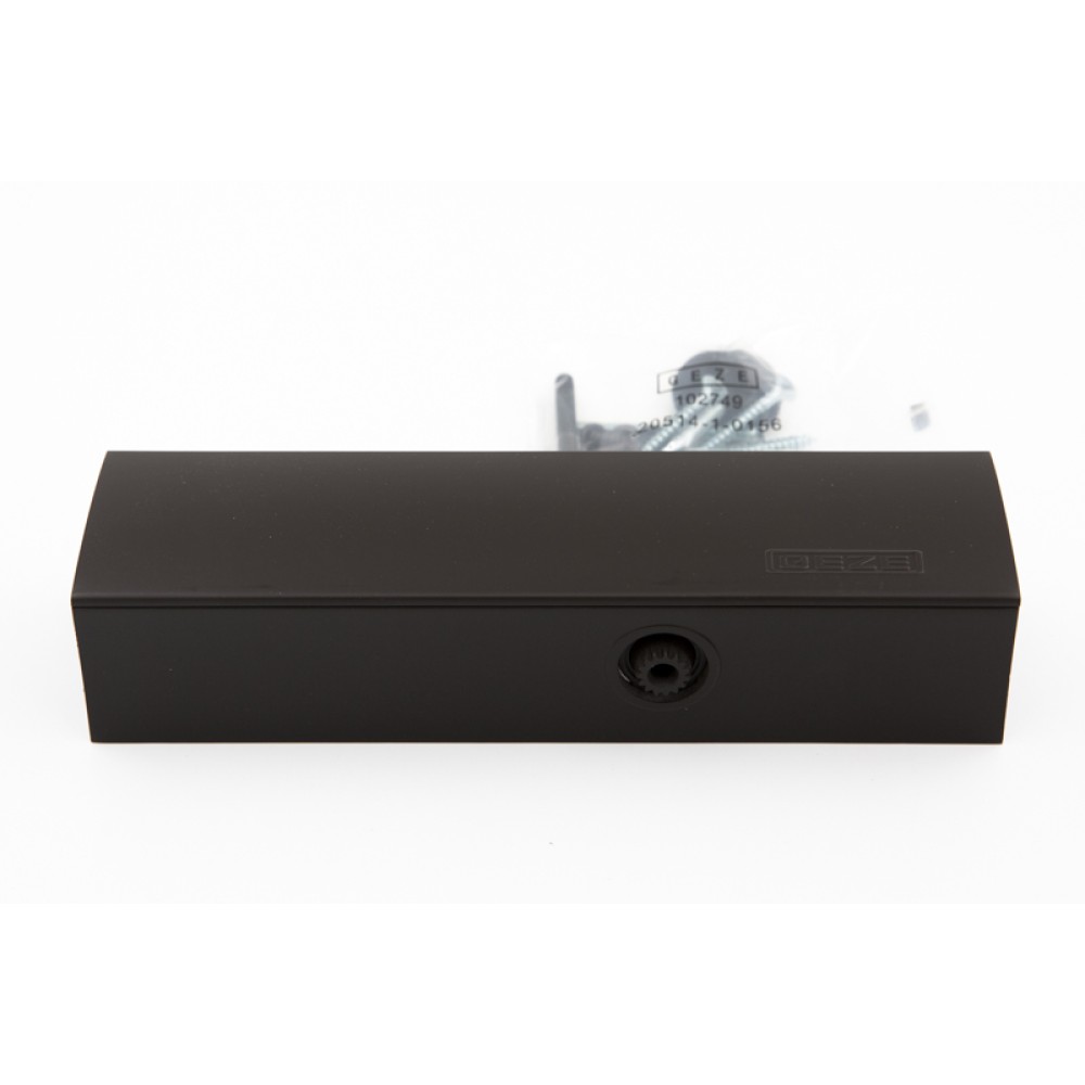 Доводчик Geze 2000 до 120кг и 1250мм комлект с  тягой цвет коричневый