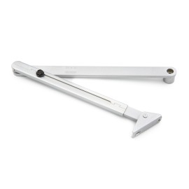 Доводчик Geze 2000 до 120кг и 1250мм комплект с тягой цвет серебристый