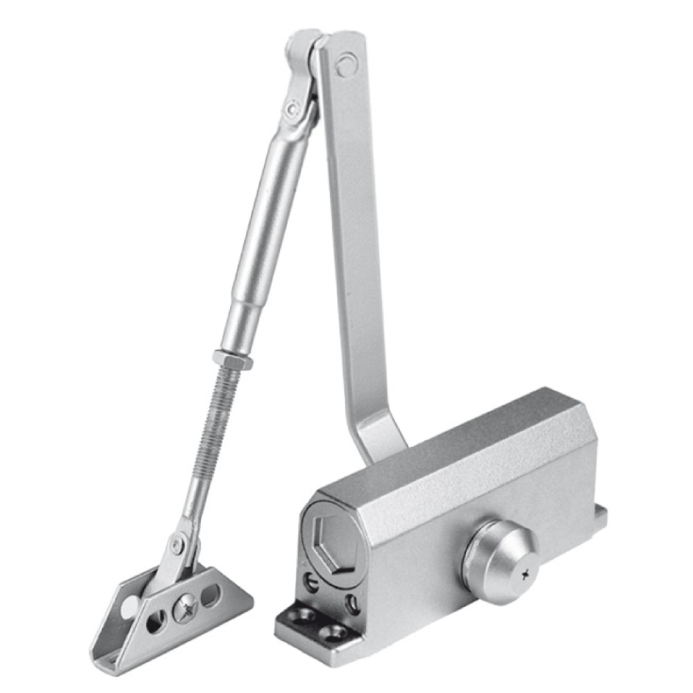 Доводчик DORF до 45кг цвет серебристый