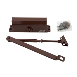 Доводчик DORF до 110кг и 1050мм цвет коричневый