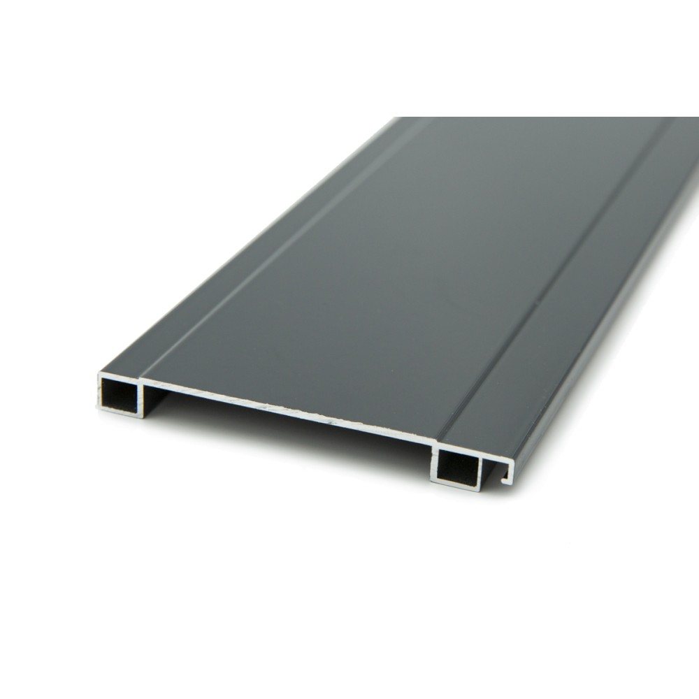 Профиль москитный импост 52мм цвет 7016 антрацит 5м (1шт).  Цена за м