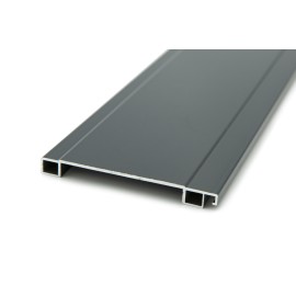 Профиль москитный импост 52мм цвет 7016 антрацит 5м (1шт).  Цена за м