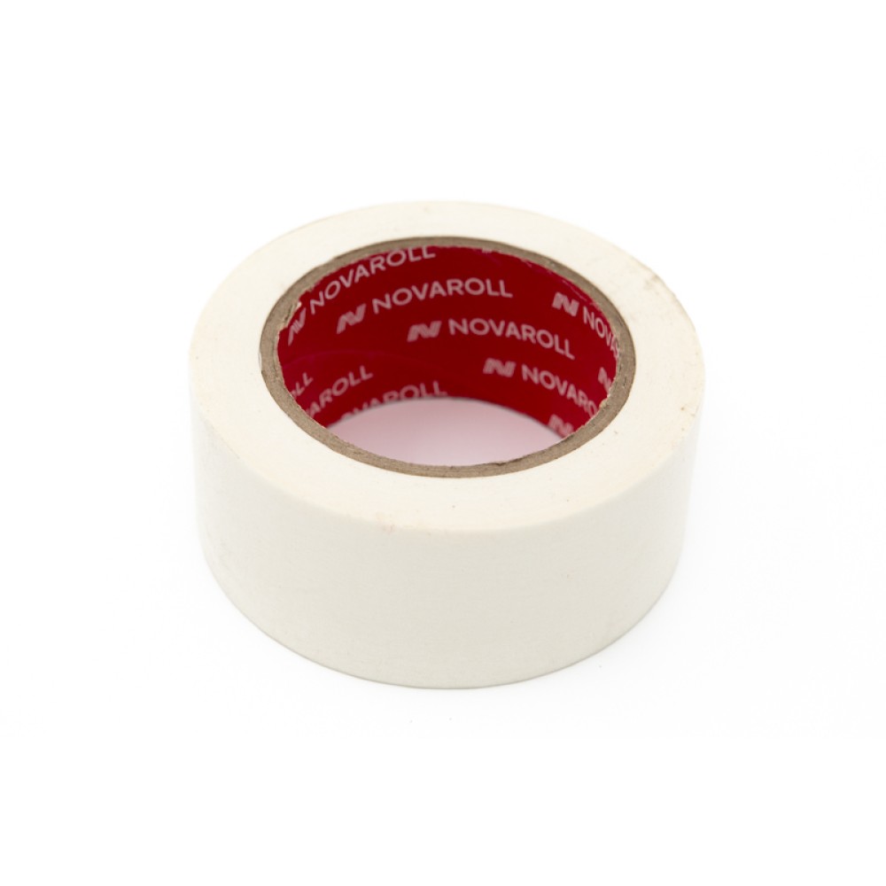 Лента малярная 48ммх50м NovaRoll белая (6рул).  Цена за рул