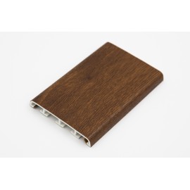 Нащельник жёсткий 58мм цвет Золотой дуб длина 6м.  Цена за м