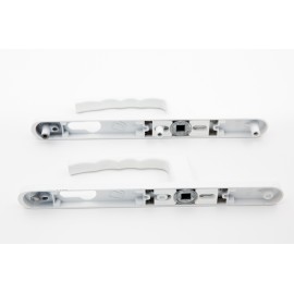 Гарнитур нажимной дверной 85мм подпружиненный РФ