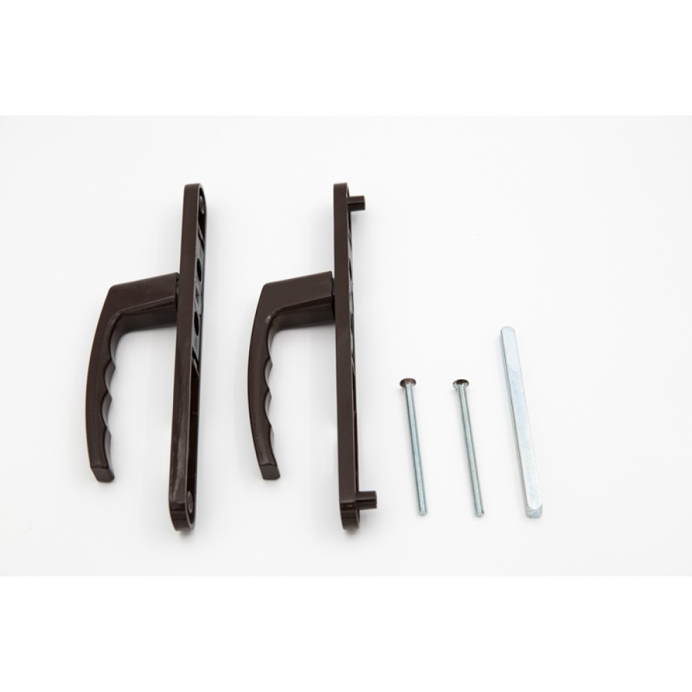 Гарнитур нажимной дверной 92мм подпружиненный РФ кор