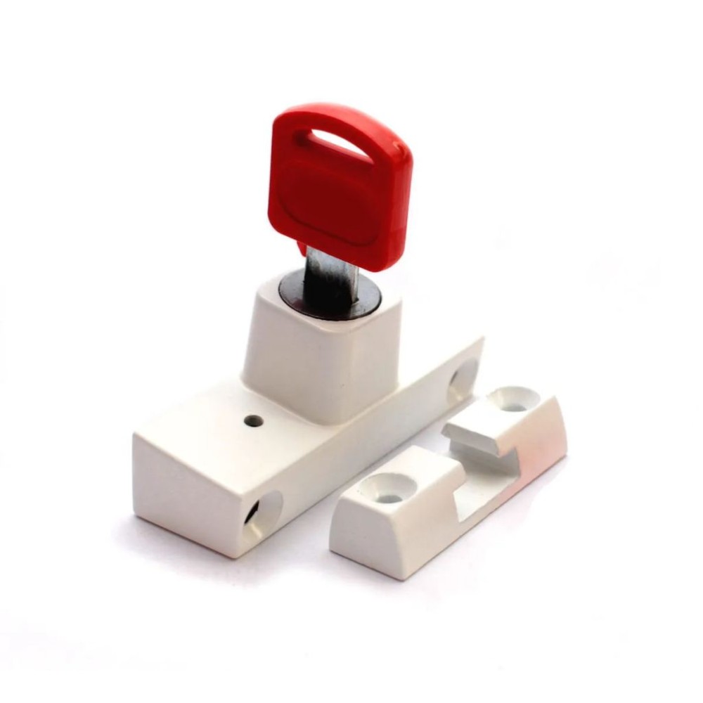 Замок оконный Baby Safe Lock в блистере цвет белый Замок оконный Baby Safe Lock в блистере цвет белый