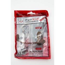 Оконный замок с тросом Penkid  цвет белый Оконный замок с тросом Penkid  цвет белый