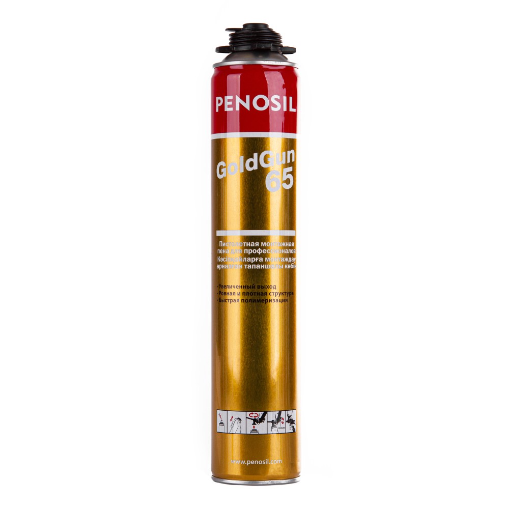 Пена Penosil Gold Gun 65L 875мл (12шт).  Цена за шт