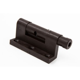 Петля с доводчиком для москитной сетки 52мм большая цвет коричневый (1шт)