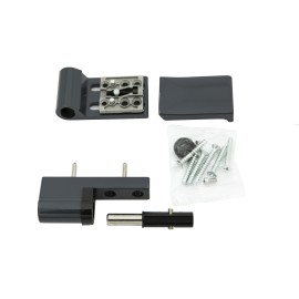 Петля дверная DHV до 120кг цвет серый