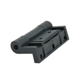 Петля cо штифтом для москитной сетки 52мм большая цвет серый(1шт)