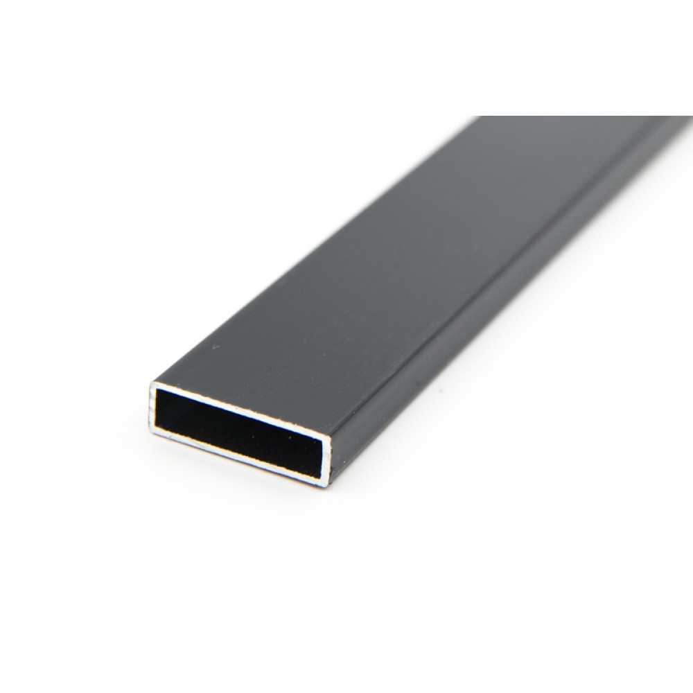 Профиль москитный импост 6м цвет серый RAL 7016 (20шт или 1шт).  Цена за м