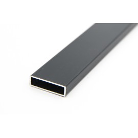 Профиль москитный импост 6м цвет серый RAL 7016 (20шт или 1шт).  Цена за м