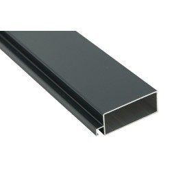 Профиль москитный рамный 52мм 5,8м цвет 7016 антрацит (20шт или 1шт).  Цена за м