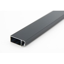 Профиль москитный рамный 25мм 6м цвет серый RAL 7016 (20шт).  Цена за м