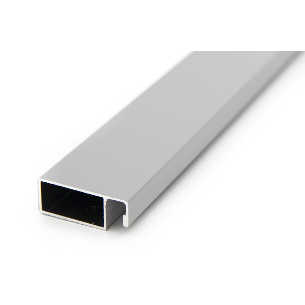 Профиль москитный рамный 25мм 6м цвет 7004.  Цена за м Профиль москитный рамный 25мм 6м цвет 7004.  Цена за м