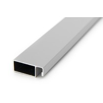 Профиль москитный рамный 25мм 6м цвет 7004.  Цена за м