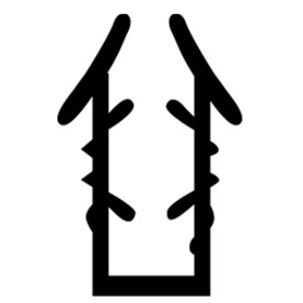 Резиновый упл. для С640 под стекло 9GO/71(tpe) 5мм (200м)