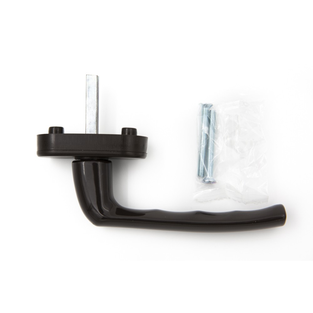 Ручка оконная Antey штифт 37мм (100шт) цвет коричневый.  Цена за шт