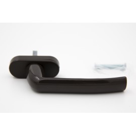 Ручка оконная Antey штифт 37мм (100шт) цвет коричневый.  Цена за шт