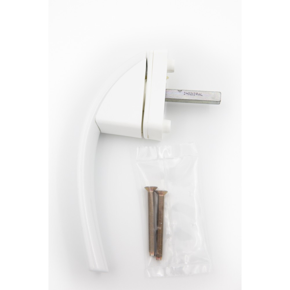 Ручка оконная Весна аналог Roto Swing белая 37мм (100шт).  Цена за шт