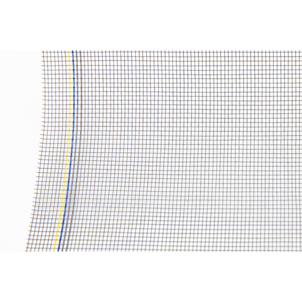 Сетка москитная ширина 1,4м длина 30м со строчкой.  Цена за рулон