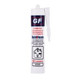 Герметик силиконовый нейтральный GoldiFoam белый картр.260мл