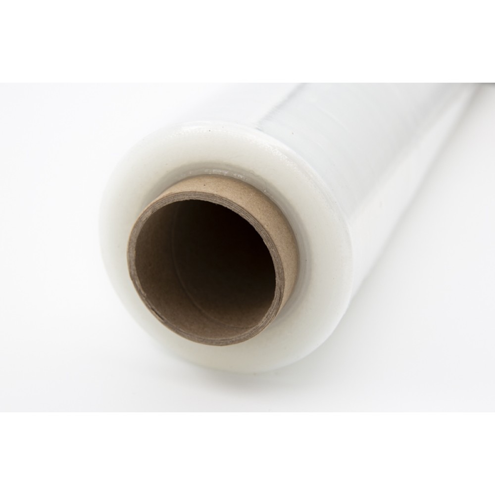 Стрейч плёнка 500мм*20мкм вес нетто 2кг  цвет белый