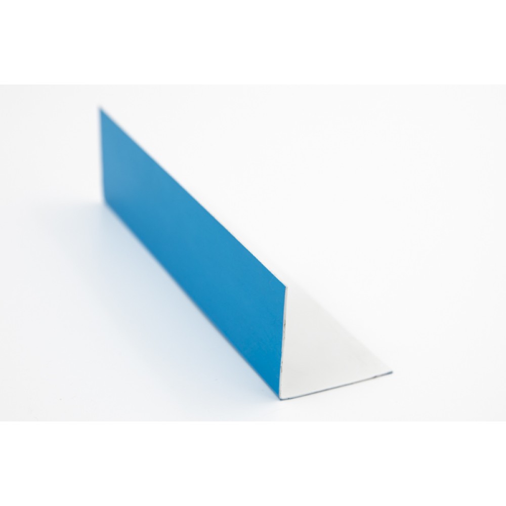 Уголок пластиковый 40х40мм длина 3м толщина 0,8мм (50шт).  Цена за шт