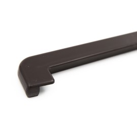 Заглушка на жестяной отлив 390мм цвет коричневый.  Цена за шт Заглушка на жестяной отлив 390мм цвет коричневый.  Цена за шт