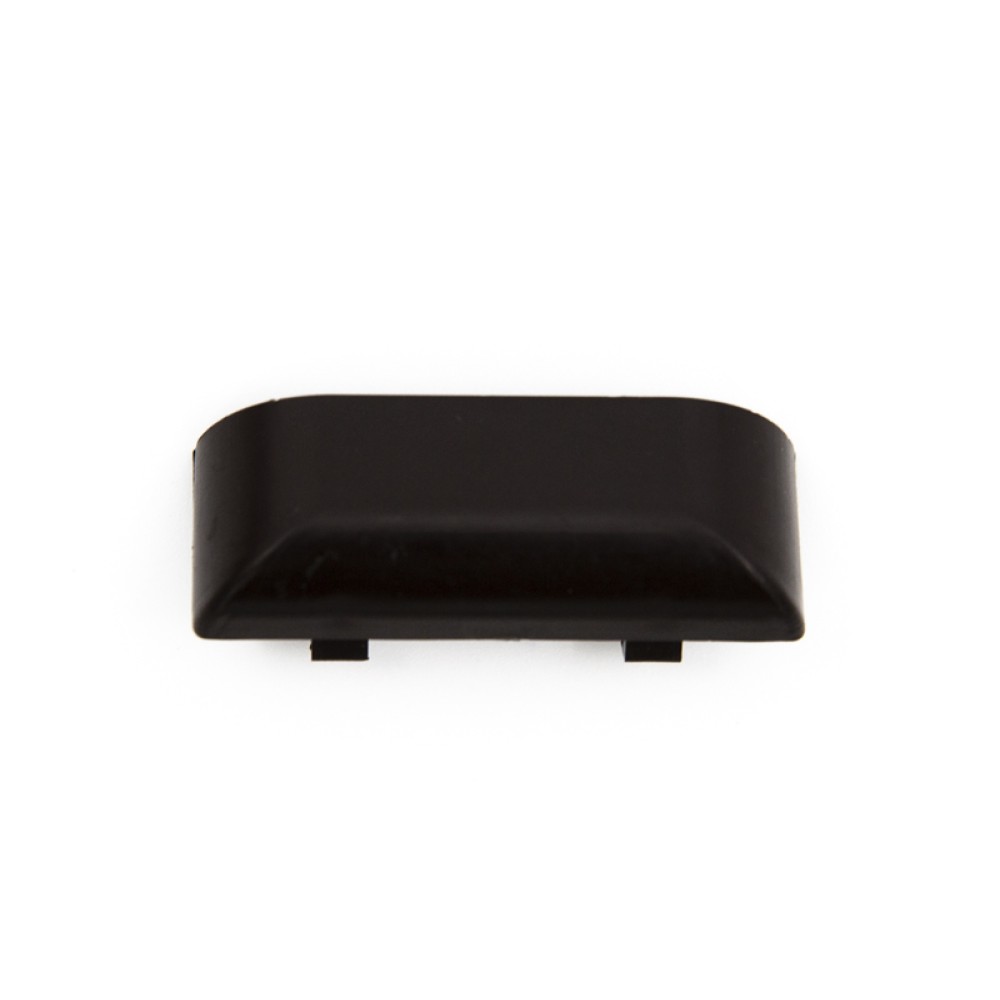 Заглушка водосливного шлица цвет коричневый 8019 (200шт).  Цена за шт